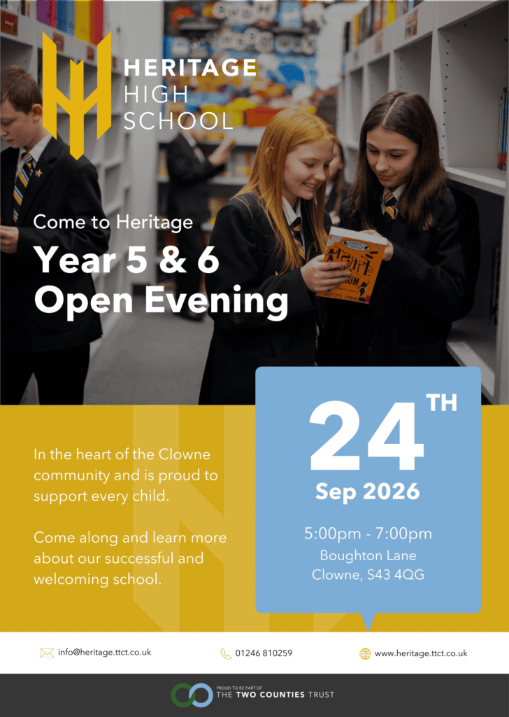 Heritage Open Evening Graphic